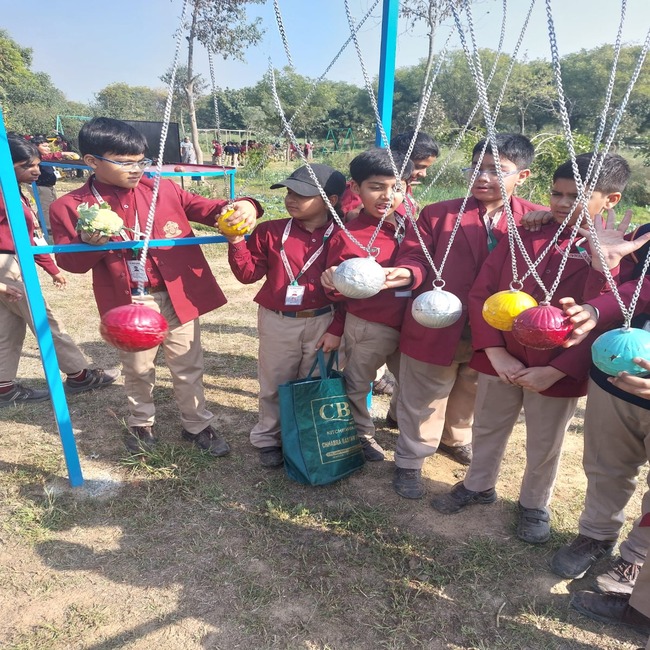 Class 5 visits the School eco park